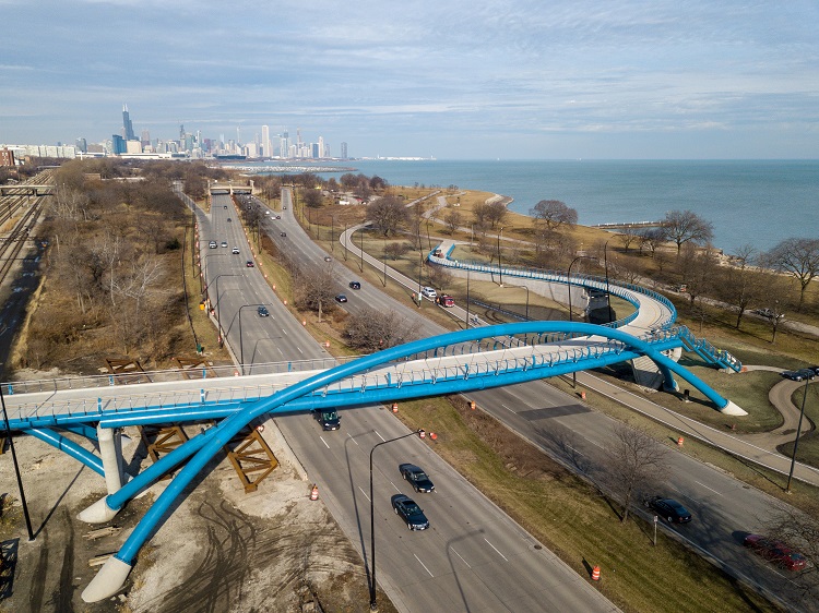 41st Street Pedestrian and Bike Bridge